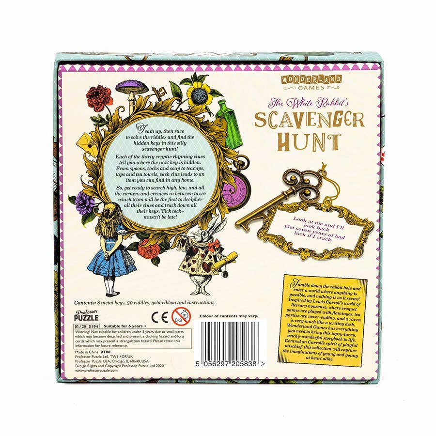 The White Rabbit's Scavenger Hunt - from The Bookhouse Broughty Ferry- Just £9.99! Shop now