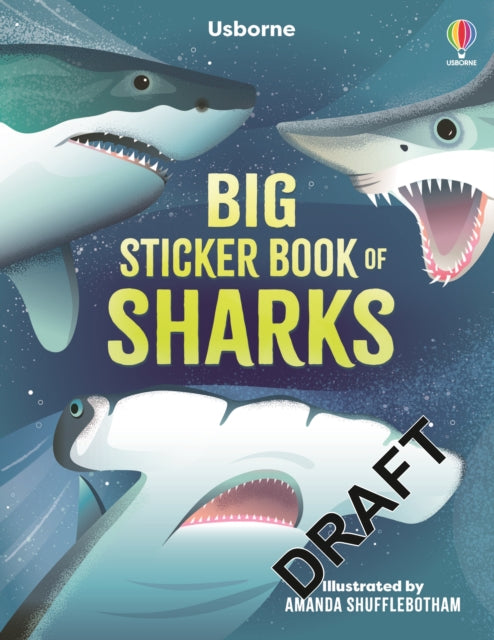 Big Sticker Book of Sharks - Book from The Bookhouse Broughty Ferry- Just £6.99! Shop now