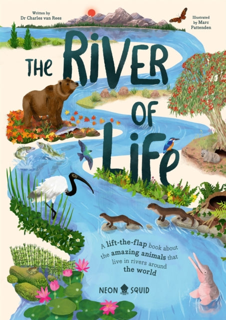 The River of Life : A lift-the-flap book about the amazing animals that live in rivers around the world - Book from The Bookhouse Broughty Ferry- Just £14.99! Shop now