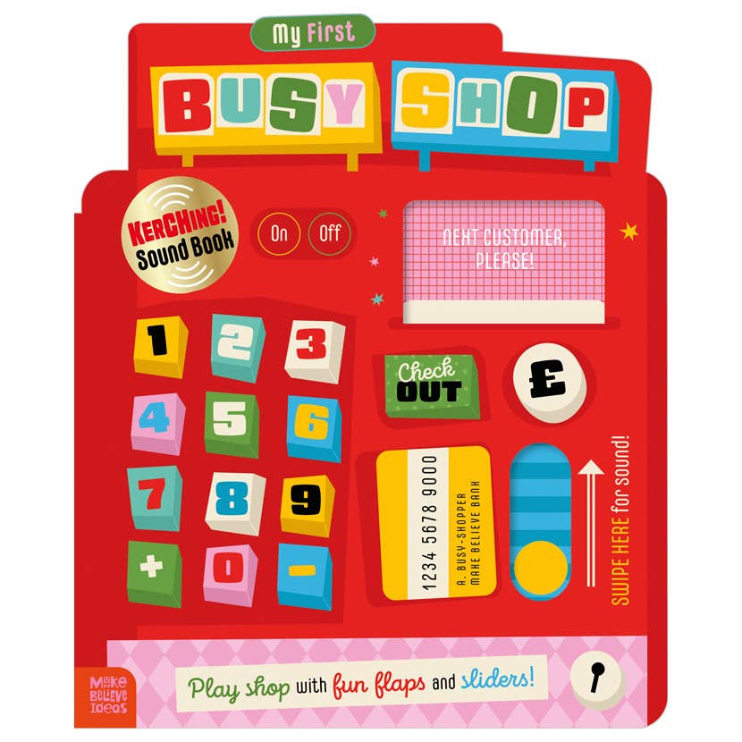Board Books My First Busy Shop - Book from The Bookhouse Broughty Ferry- Just £12.99! Shop now