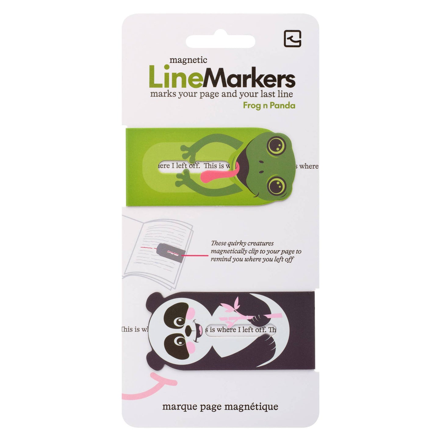 Linemarkers Set of 2 Magnetic Bookmarks/Page Marker - from The Bookhouse Broughty Ferry- Just £2.99! Shop now