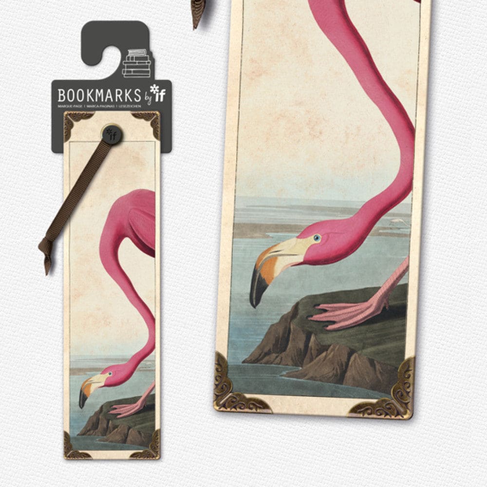 KRAFTY COLLECTION BOOKMARK - Flamingo - Gift from The Bookhouse Broughty Ferry- Just £2.99! Shop now