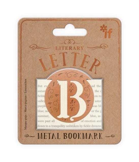 Literary Letters Bookmarks - Letters B - Gift from The Bookhouse Broughty Ferry- Just £5.99! Shop now