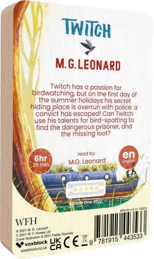 Twitch - VoxBlock Audiobook - Audiobook from The Bookhouse Broughty Ferry- Just £13.99! Shop now