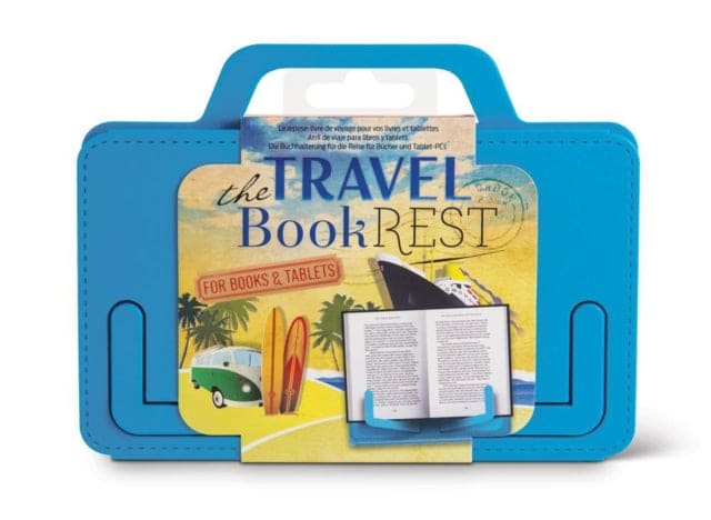 The Travel Book Rest - Blue - Book from The Bookhouse Broughty Ferry- Just £8.99! Shop now