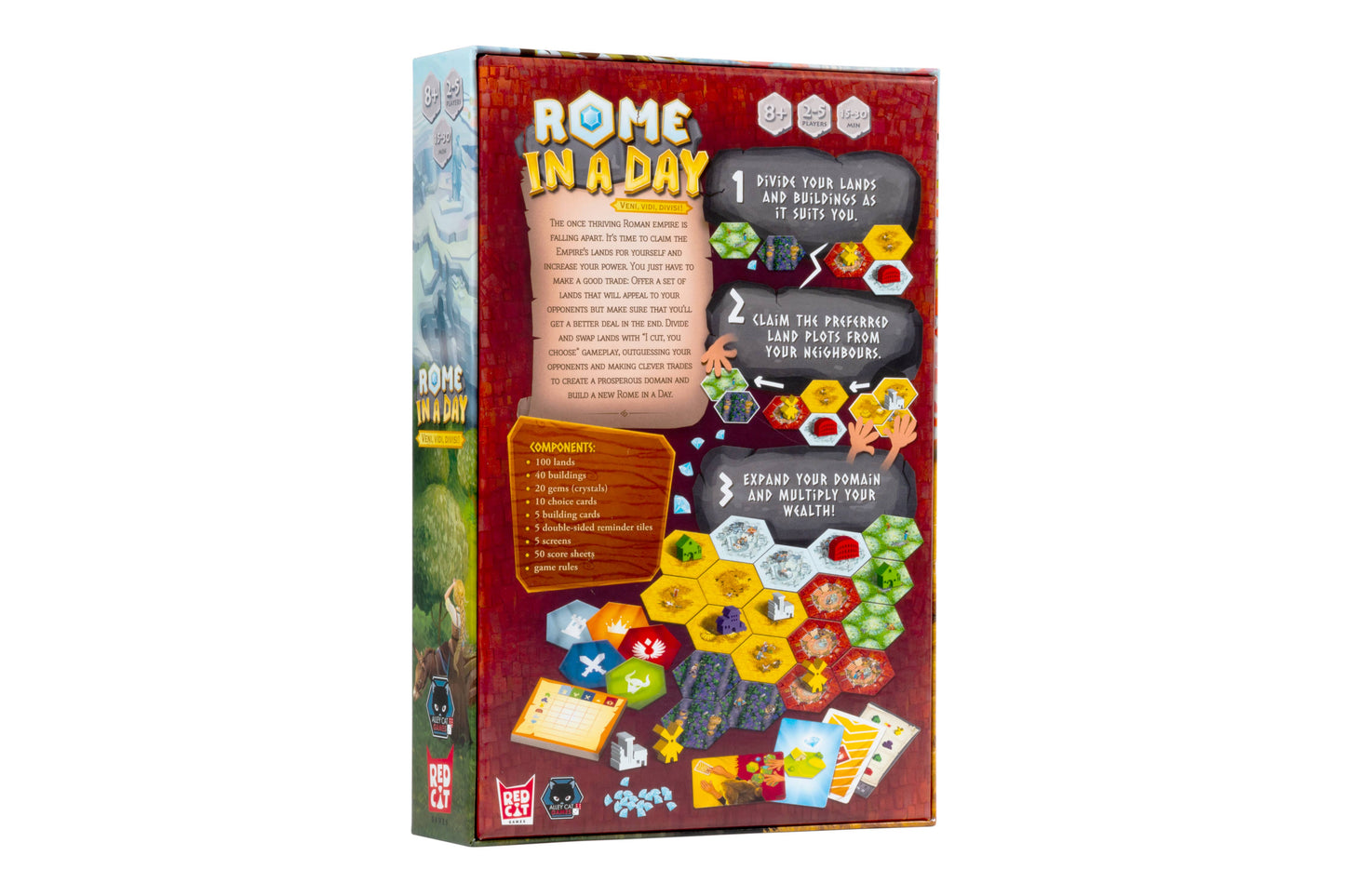 Rome in a day - Board Game -  from The Bookhouse Broughty Ferry- Just £19.99! Shop now