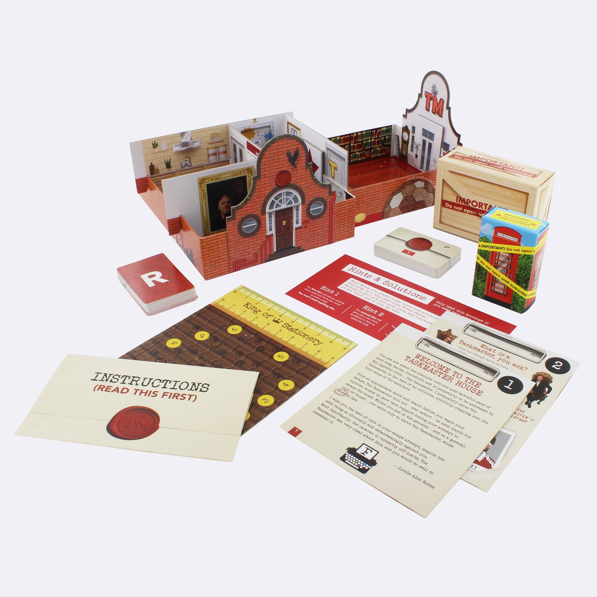 TASKMASTER - THE ESCAPE ROOM -  from The Bookhouse Broughty Ferry- Just £18! Shop now