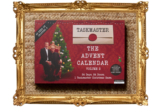 NEW Advent Calendar | Christmas 2026 | Taskmaster | Volume 2 -  from The Bookhouse Broughty Ferry- Just £27! Shop now