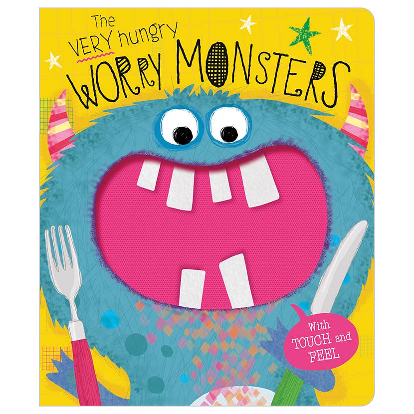 The Very Hungry Worry Monsters - Touch and Feel Board Book - Book from The Bookhouse Broughty Ferry- Just £7.99! Shop now