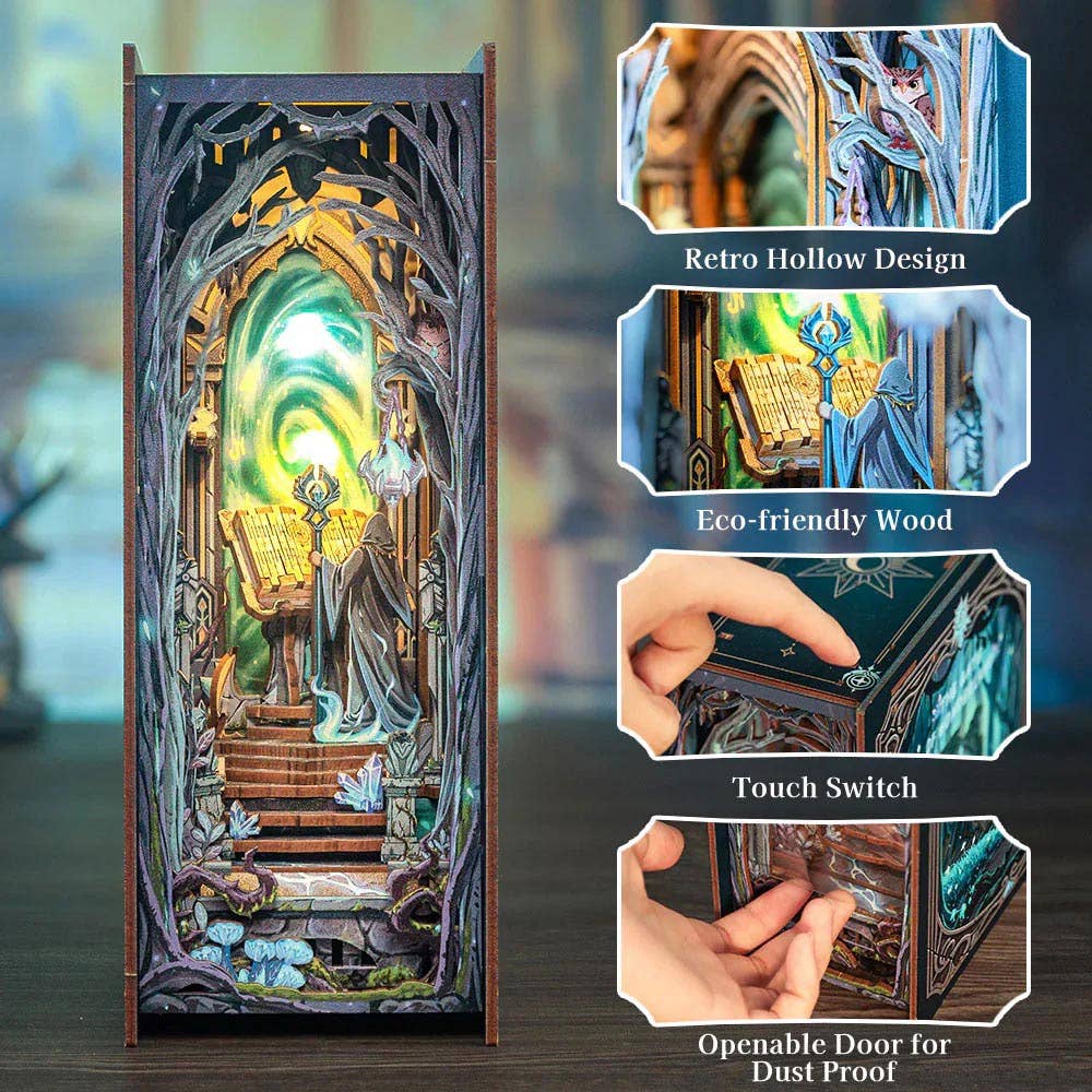 DIY Book Nook Kit - The Gate of Wonderland - Craft Kit from The Bookhouse Broughty Ferry- Just £44.95! Shop now