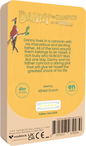 Danny the Champion of the World - Voxblock - Book from The Bookhouse Broughty Ferry- Just £13.99! Shop now