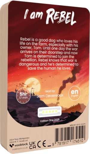 I am Rebel - Voxblock - Book from The Bookhouse Broughty Ferry- Just £13.99! Shop now