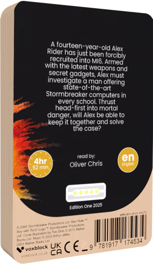 Alex Rider: Stormbreaker - Voxblock - Book from The Bookhouse Broughty Ferry- Just £13.99! Shop now