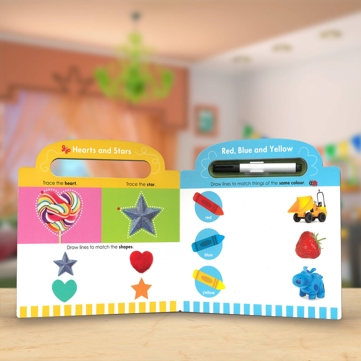 Mini iQ Write-and-Wipe Get Ready for Starting School - Book from The Bookhouse Broughty Ferry- Just £8.99! Shop now