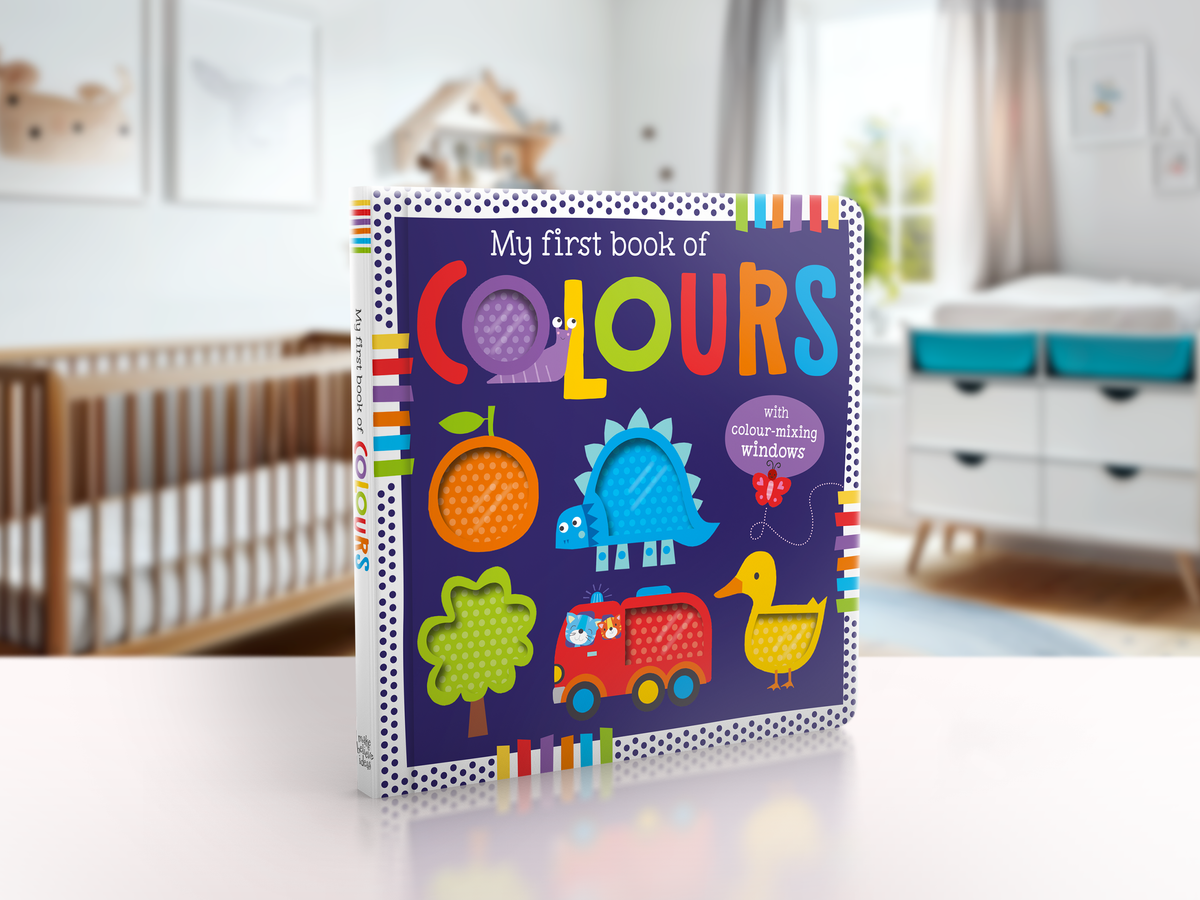 My First Book of Colours - Blue Cover - Book from The Bookhouse Broughty Ferry- Just £7.99! Shop now