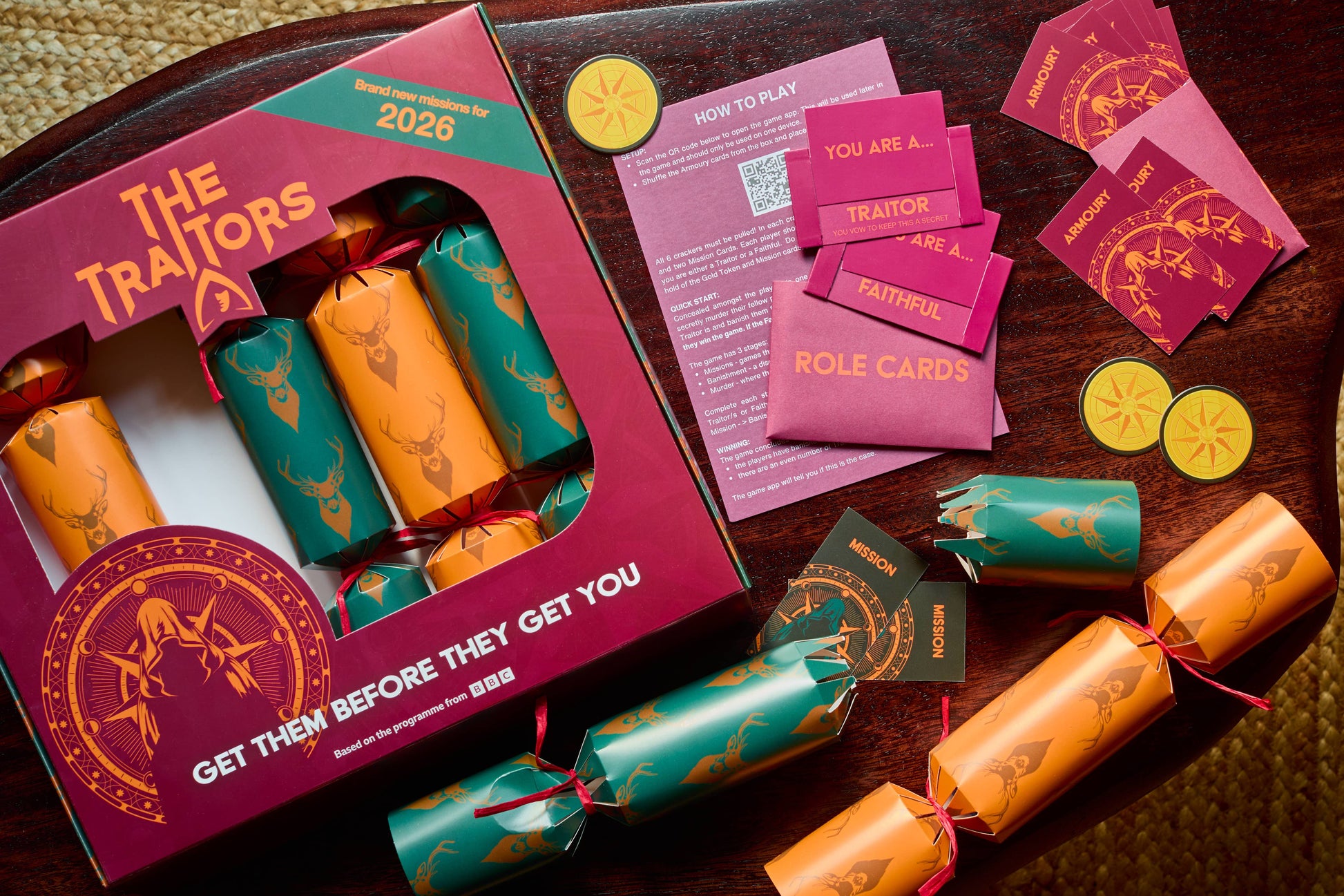 Traitors 2026 | Christmas Crackers | NEW Christmas 2026! -  from The Bookhouse Broughty Ferry- Just £25! Shop now
