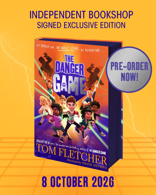 The Danger Game - SIGNED INDIE EXCLUSIVE -  from The Bookhouse Broughty Ferry- Just £14.99! Shop now