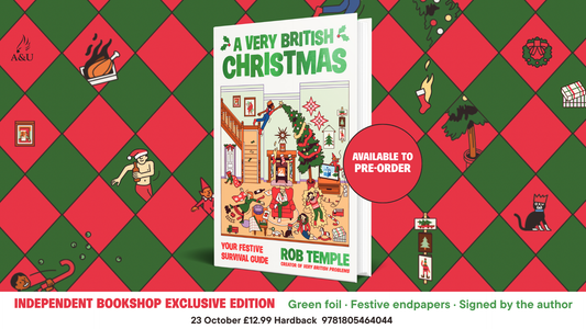 A Very British Christmas - INDIE EXCLUSIVE EDITION - Book from The Bookhouse Broughty Ferry- Just £12.99! Shop now