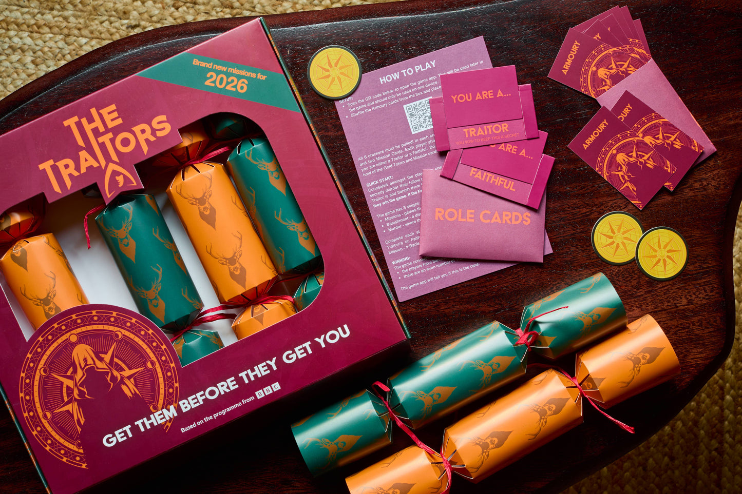 Traitors 2026 | Christmas Crackers | NEW Christmas 2026! -  from The Bookhouse Broughty Ferry- Just £25! Shop now