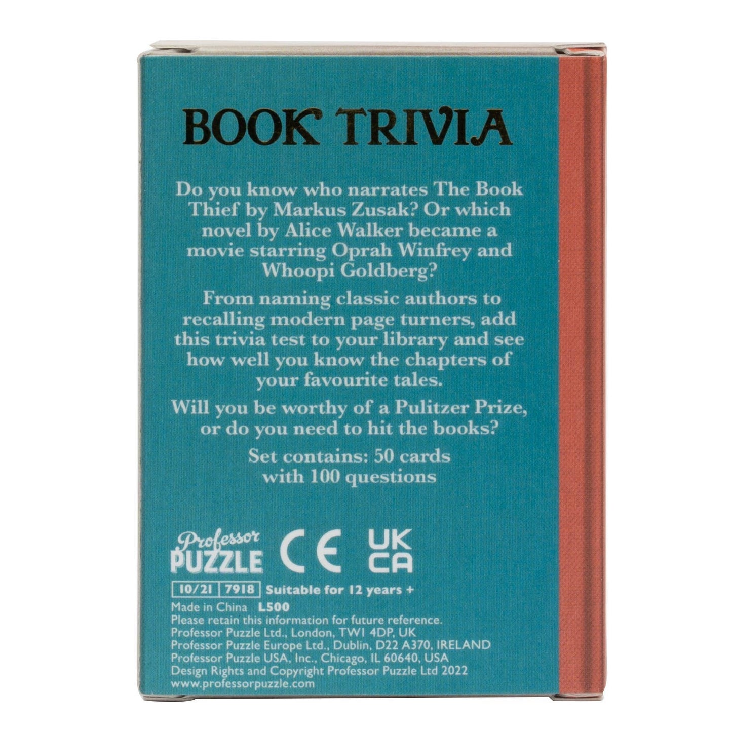 Mini Book Trivia -  from The Bookhouse Broughty Ferry- Just £3! Shop now