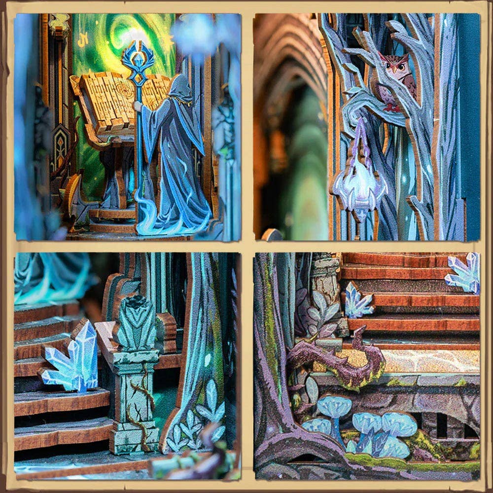 DIY Book Nook Kit - The Gate of Wonderland - Craft Kit from The Bookhouse Broughty Ferry- Just £44.95! Shop now
