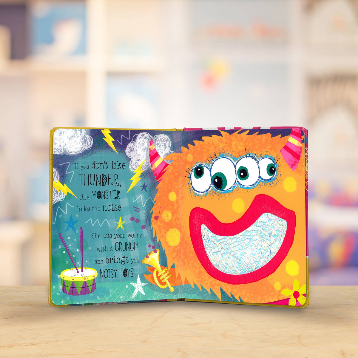 The Very Hungry Worry Monsters - Touch and Feel Board Book - Book from The Bookhouse Broughty Ferry- Just £7.99! Shop now