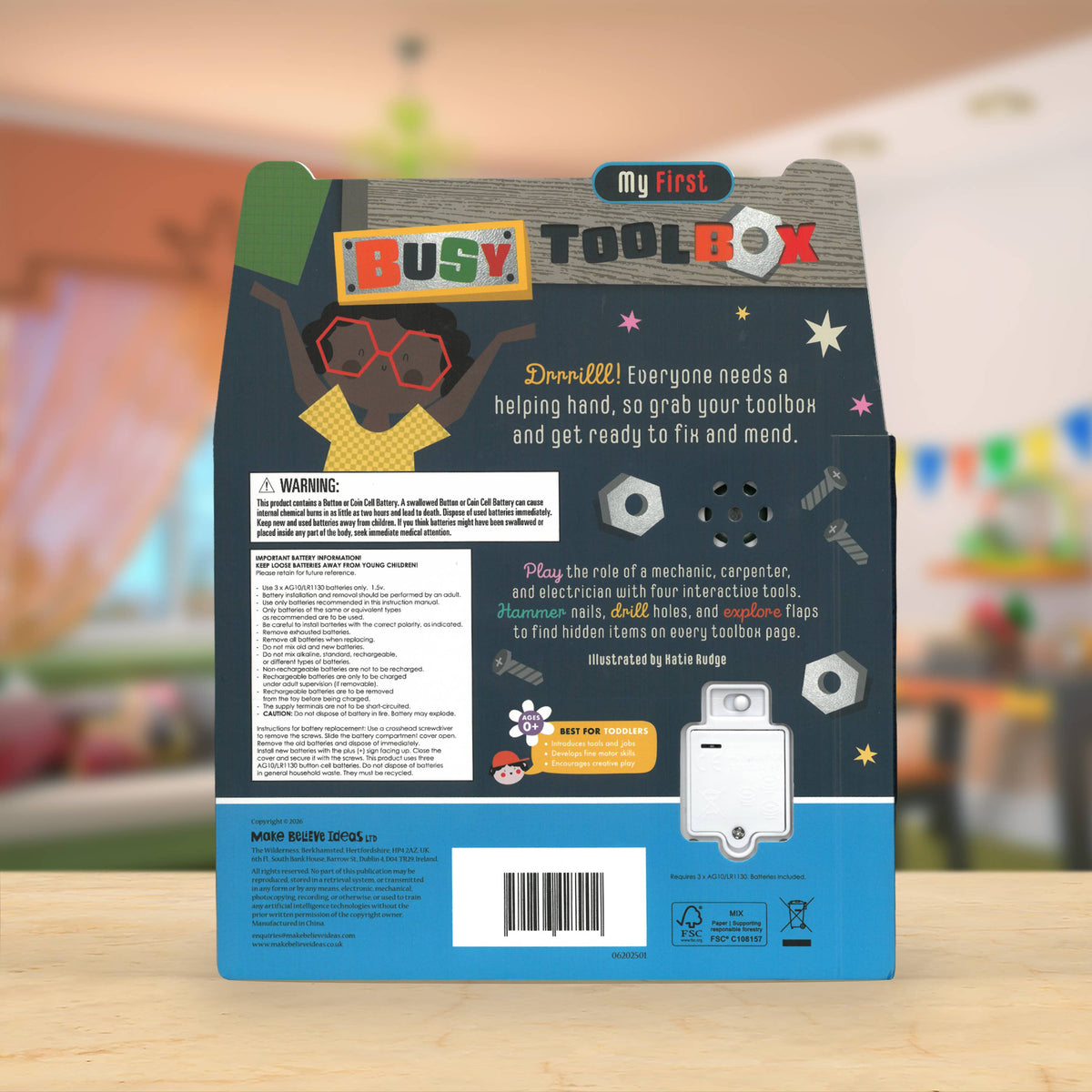 My First Busy Toolbox - Books from The Bookhouse Broughty Ferry- Just £12.99! Shop now