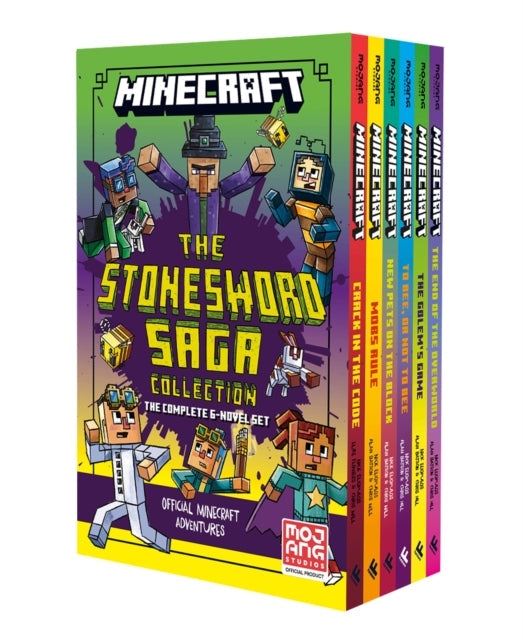 Minecraft Complete 6 Book Stonesword Saga - Book from The Bookhouse Broughty Ferry- Just £41.94! Shop now