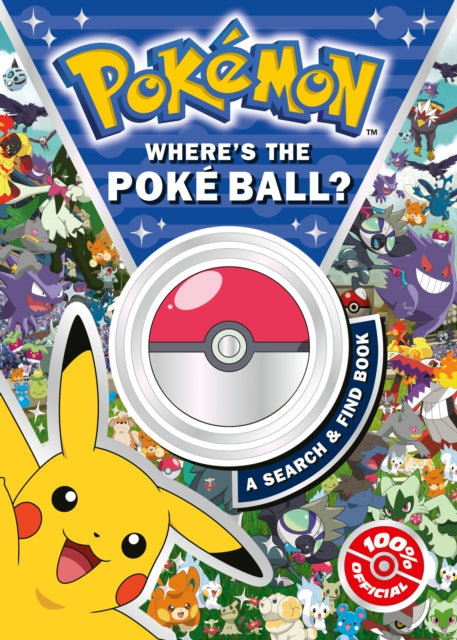 Pokemon Where’s the Poke Ball? A Search and Find Book - Book from The Bookhouse Broughty Ferry- Just £7.99! Shop now
