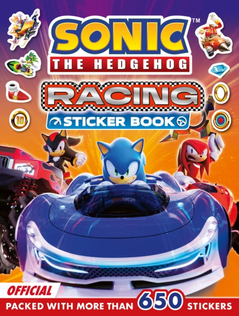 Sonic the Hedgehog Racing Sticker Book - Book from The Bookhouse Broughty Ferry- Just £6.99! Shop now