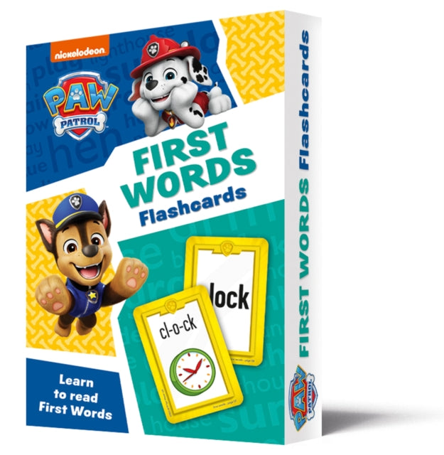 PAW Patrol First Words Flashcards : Have Fun Learning to Read with the Paw Patrol Pups - Book from The Bookhouse Broughty Ferry- Just £7.99! Shop now