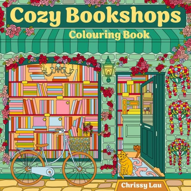 Cozy Bookshops: Colouring Book - Book from The Bookhouse Broughty Ferry- Just £9.99! Shop now