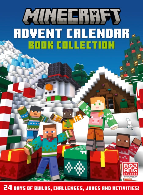 Minecraft Advent Calendar - Book from The Bookhouse Broughty Ferry- Just £21.99! Shop now