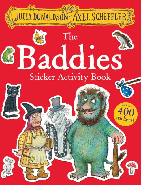 The Baddies Sticker Activity Book - Book from The Bookhouse Broughty Ferry- Just £6.99! Shop now