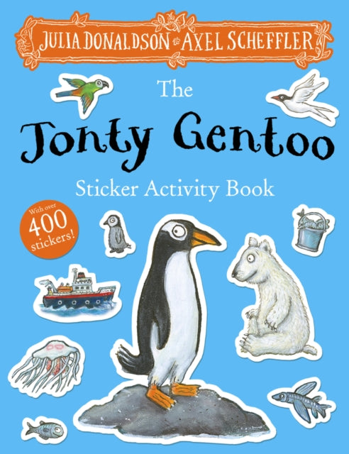 The Jonty Gentoo Sticker Activity Book - Book from The Bookhouse Broughty Ferry- Just £6.99! Shop now