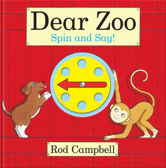 Dear Zoo Spin and Say! : An interactive spinner book based on the bestselling preschool classic - Book from The Bookhouse Broughty Ferry- Just £7.99! Shop now