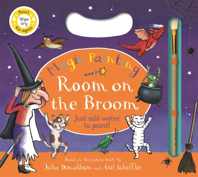 Room on the Broom Magic Painting : Just add water to paint! - Book from The Bookhouse Broughty Ferry- Just £9.99! Shop now