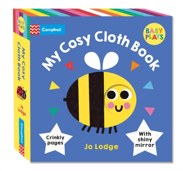 My Cosy Cloth Book : With crinkly pages and shiny mirror - Book from The Bookhouse Broughty Ferry- Just £9.99! Shop now