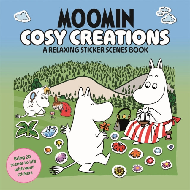 Moomin Cosy Creations : A Relaxing Sticker Scenes Book - Book from The Bookhouse Broughty Ferry- Just £8.99! Shop now