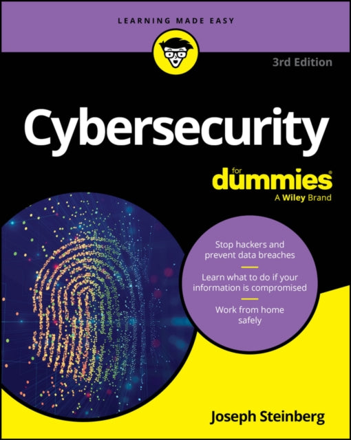 Cybersecurity For Dummies - Book from The Bookhouse Broughty Ferry- Just £22.99! Shop now