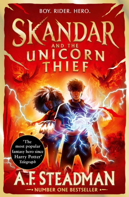 Skandar and the Unicorn Thief : GO ALL IN for the National Year of Reading with the biggest fantasy adventure series since Harry Potter - Book from The Bookhouse Broughty Ferry- Just £7.99! Shop now