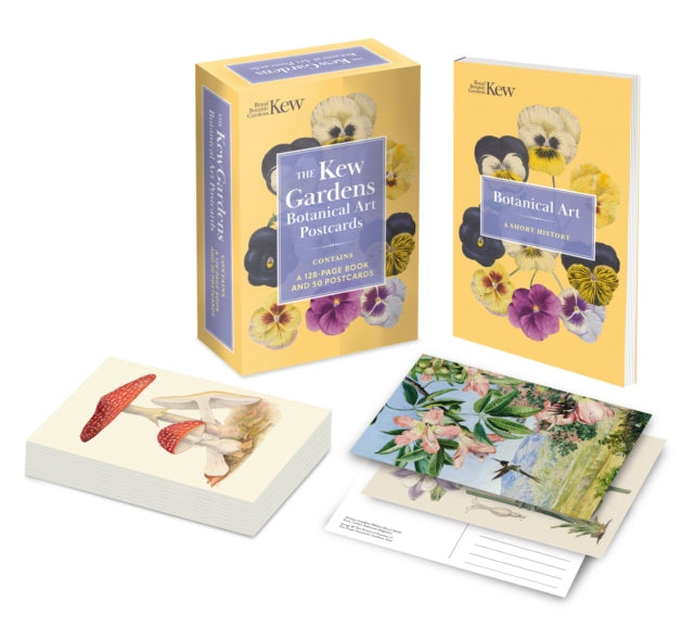The Kew Gardens Botanical Art Postcards - Book from The Bookhouse Broughty Ferry- Just £19.99! Shop now