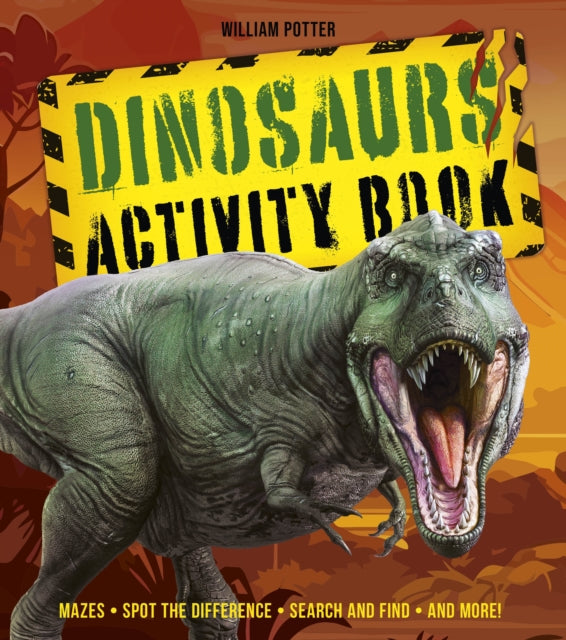 Dinosaurs Activity Book : Mazes, Spot the Difference, Search and Find, and More! - Book from The Bookhouse Broughty Ferry- Just £7.99! Shop now