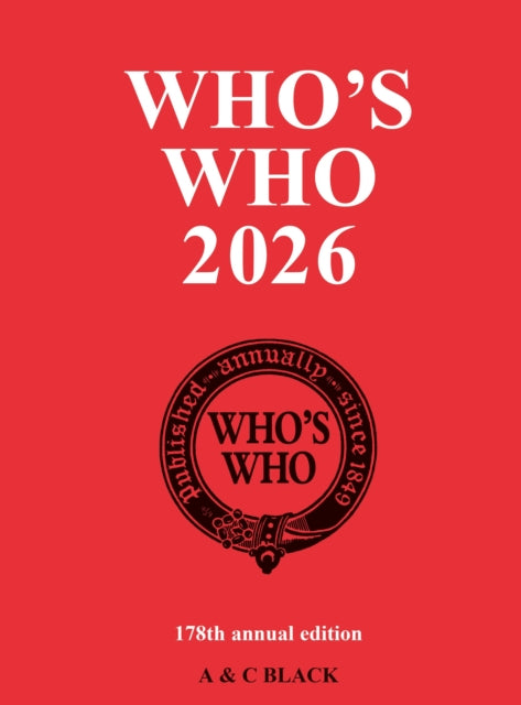 Who's Who 2026 - Book from The Bookhouse Broughty Ferry- Just £410! Shop now