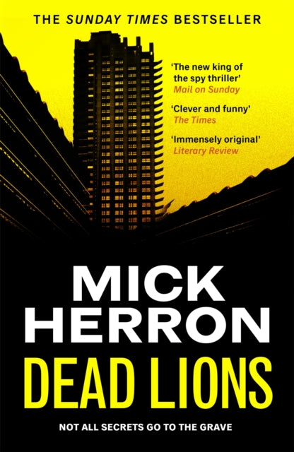 Dead Lions : The bestselling thrillers that inspired the hit Apple TV+ show Slow Horses (Slough House Thriller 2) - Book from The Bookhouse Broughty Ferry- Just £10.99! Shop now