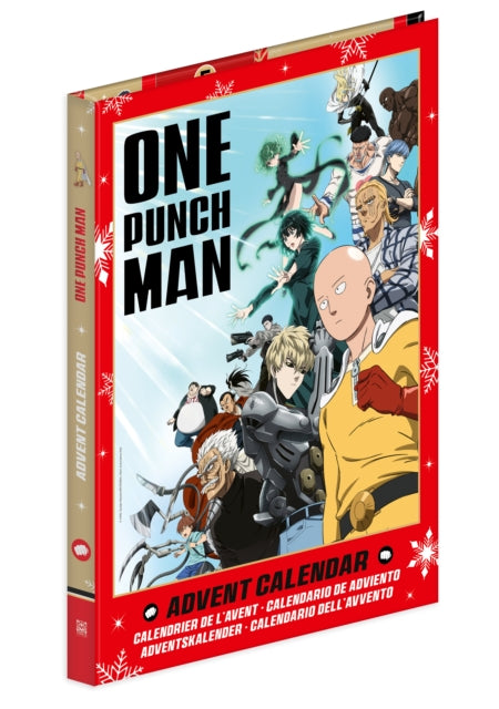 One Punch Man: The Official Advent Calendar: 24 Days of Exclusive Gifts and Surprises - Book from The Bookhouse Broughty Ferry- Just £34.99! Shop now
