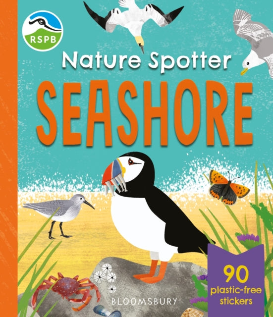 RSPB Nature Spotter: Seashore : A children's sticker guidebook to over 60 seashore birds, bugs, mammals and more - Book from The Bookhouse Broughty Ferry- Just £4.99! Shop now