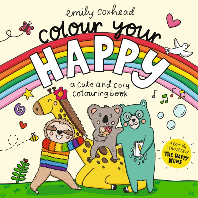 Colour Your Happy - Book from The Bookhouse Broughty Ferry- Just £7.99! Shop now