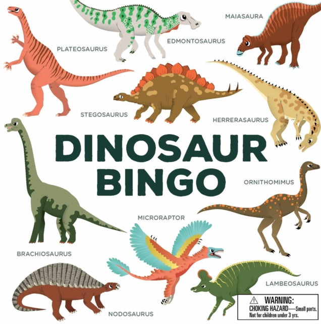 Dinosaur Bingo - Book from The Bookhouse Broughty Ferry- Just £20! Shop now