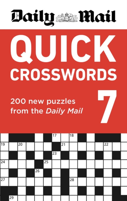 Daily Mail Quick Crosswords Volume 7 - Book from The Bookhouse Broughty Ferry- Just £8.99! Shop now